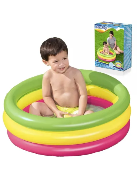 بيست واي حوض سباحة 3 دوائر قابل للنفخ للصيف