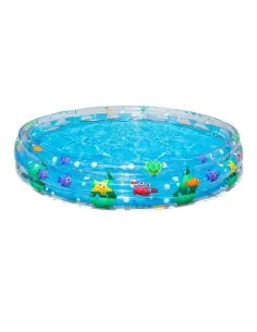 حوض السباحة للأطفال قابل للنفخ بتصميم شفاف 2