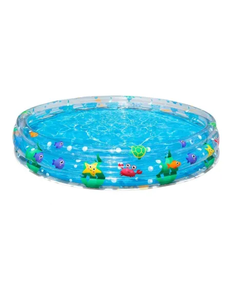 حوض السباحة للأطفال قابل للنفخ بتصميم شفاف
