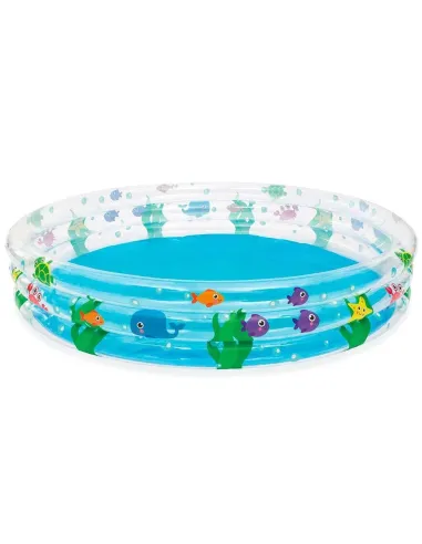حوض السباحة للأطفال قابل للنفخ بتصميم شفاف