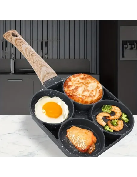 مقلاة🍳 مقسمة 4 في 1