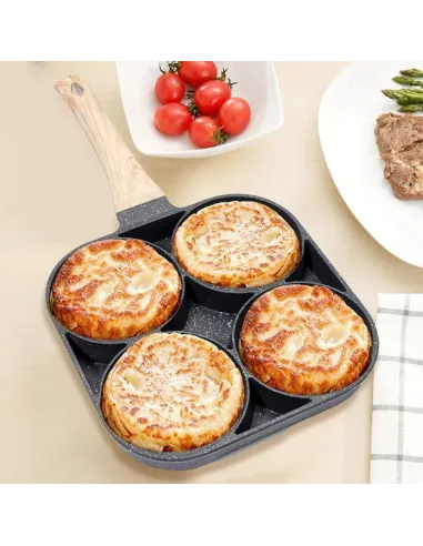 مقلاة🍳 مقسمة 4 في 1