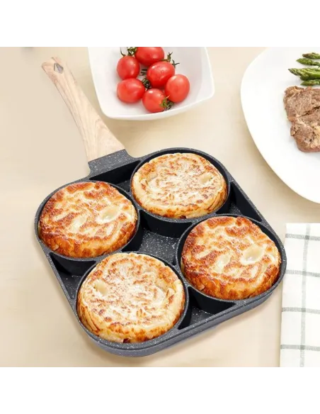 مقلاة🍳 مقسمة 4 في 1