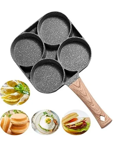 مقلاة🍳 مقسمة 4 في 1