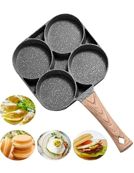 مقلاة🍳 مقسمة 4 في 1