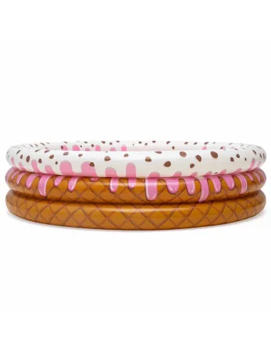 بيست واي مسبح ايس كريم دائري قابل للنفخ للاطفال 1.60x0.38 م