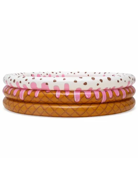 بيست واي مسبح ايس كريم دائري قابل للنفخ للاطفال 1.60x0.38 م